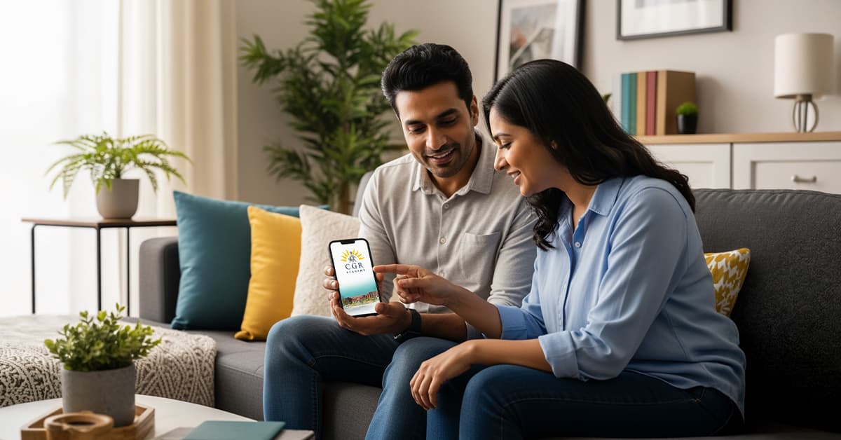 Students engaged in skill-based learning activities