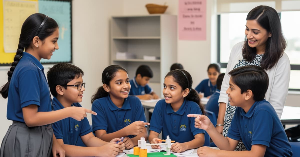 CGR Academy campus showcasing modern facilities